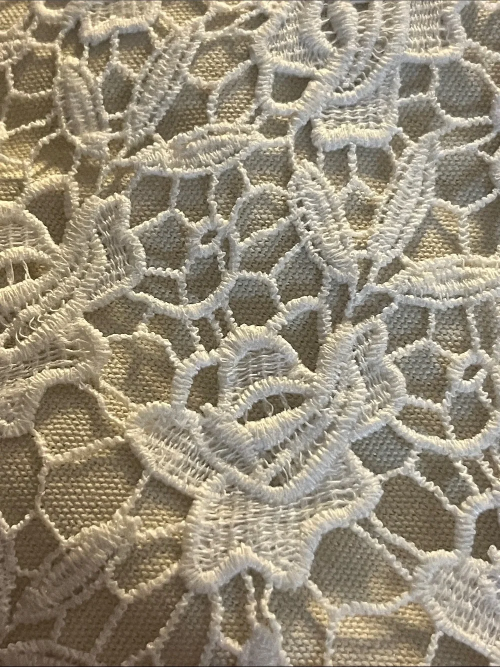 Merona Cream Lace Zip Pouch 53